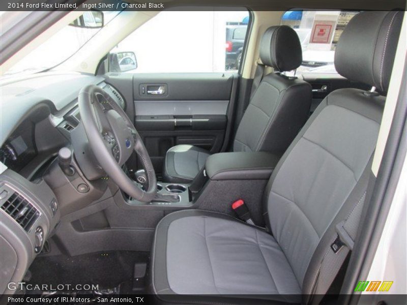 Ingot Silver / Charcoal Black 2014 Ford Flex Limited