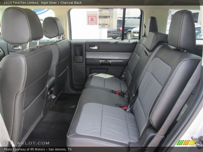 Ingot Silver / Charcoal Black 2014 Ford Flex Limited