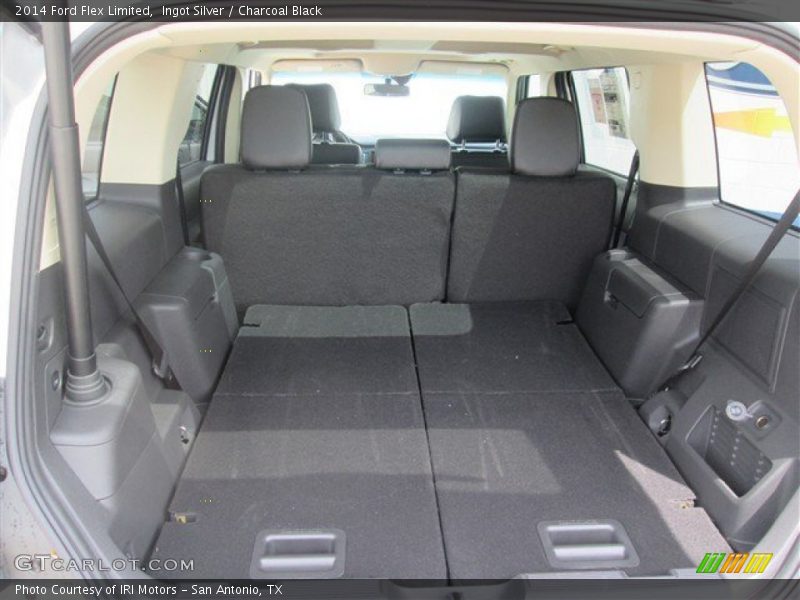 Ingot Silver / Charcoal Black 2014 Ford Flex Limited