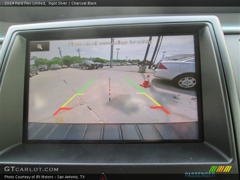 Ingot Silver / Charcoal Black 2014 Ford Flex Limited