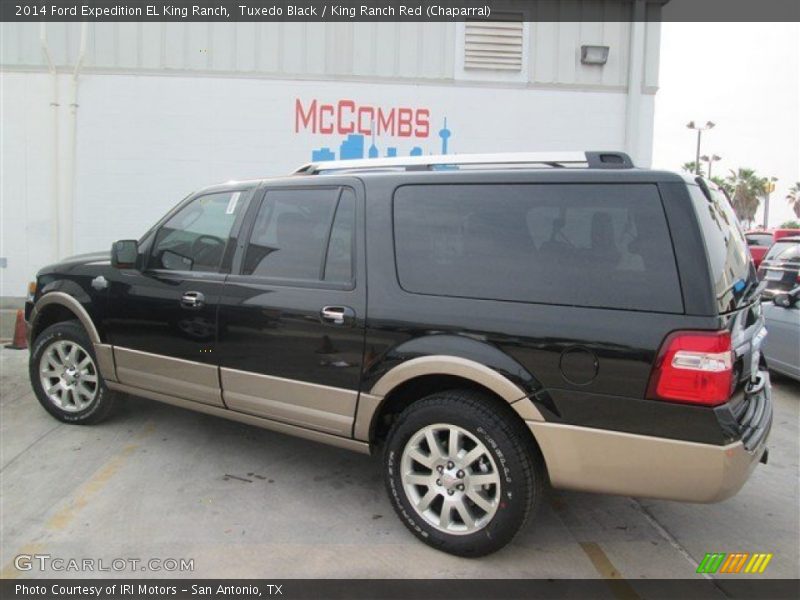 Tuxedo Black / King Ranch Red (Chaparral) 2014 Ford Expedition EL King Ranch