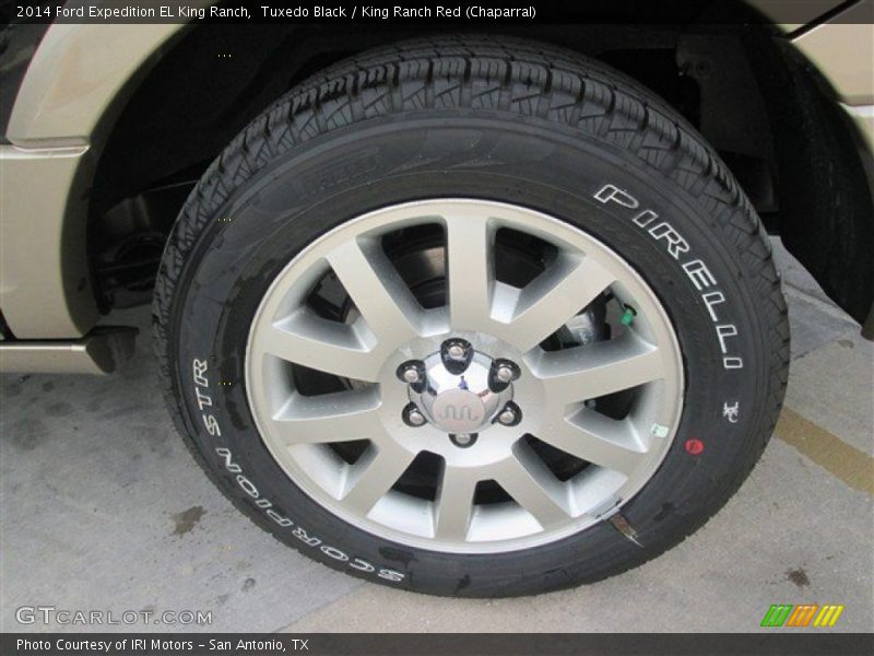 Tuxedo Black / King Ranch Red (Chaparral) 2014 Ford Expedition EL King Ranch