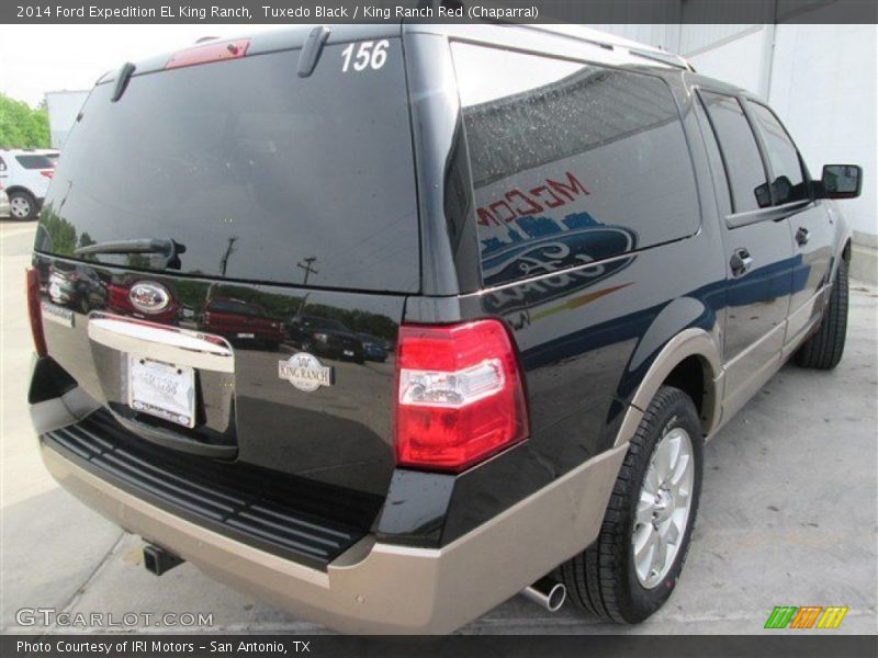 Tuxedo Black / King Ranch Red (Chaparral) 2014 Ford Expedition EL King Ranch