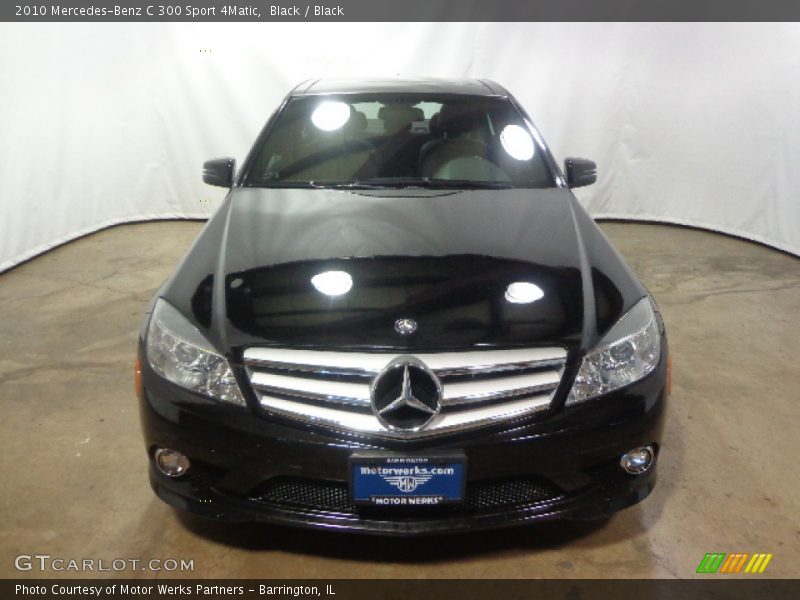 Black / Black 2010 Mercedes-Benz C 300 Sport 4Matic