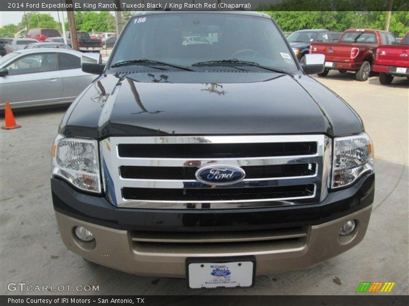 Tuxedo Black / King Ranch Red (Chaparral) 2014 Ford Expedition EL King Ranch