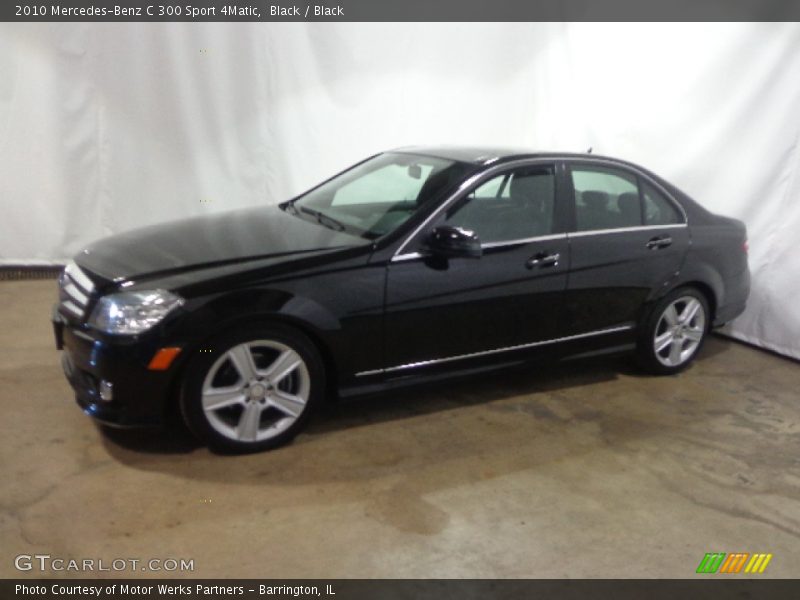 Black / Black 2010 Mercedes-Benz C 300 Sport 4Matic