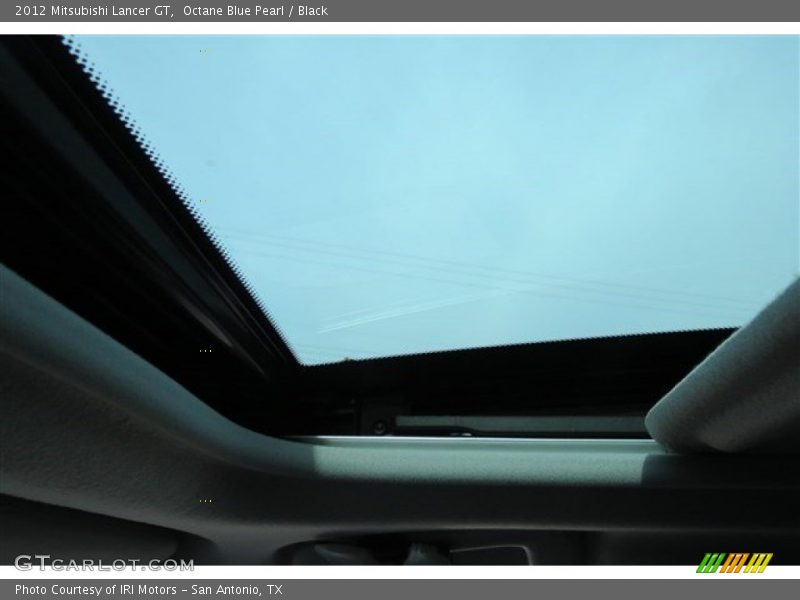 Octane Blue Pearl / Black 2012 Mitsubishi Lancer GT