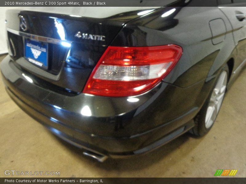 Black / Black 2010 Mercedes-Benz C 300 Sport 4Matic