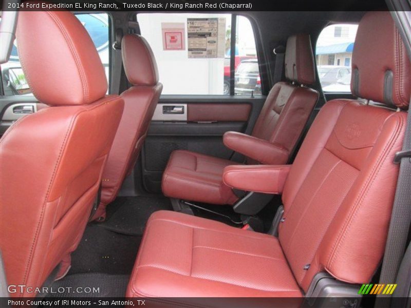 Tuxedo Black / King Ranch Red (Chaparral) 2014 Ford Expedition EL King Ranch