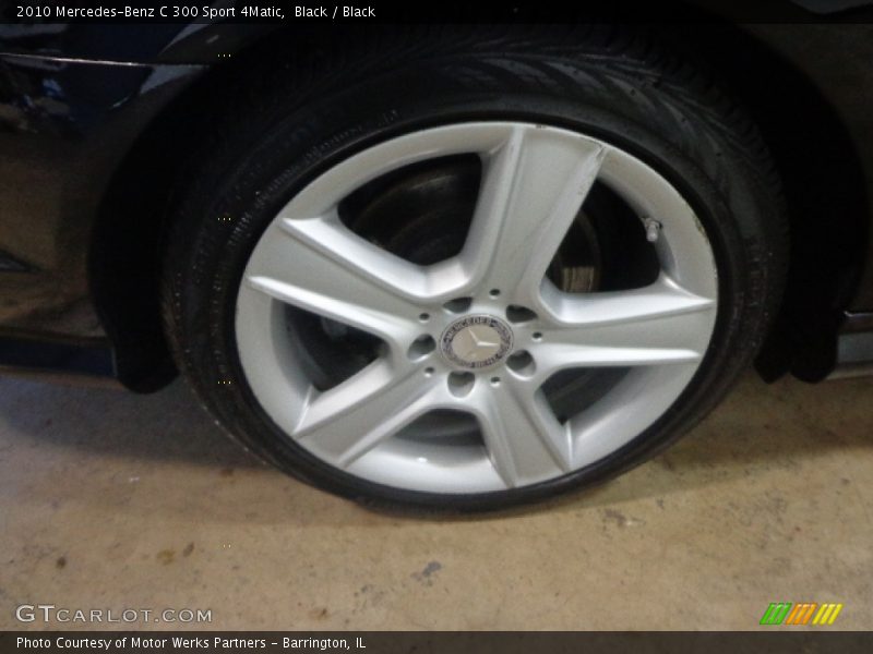 Black / Black 2010 Mercedes-Benz C 300 Sport 4Matic