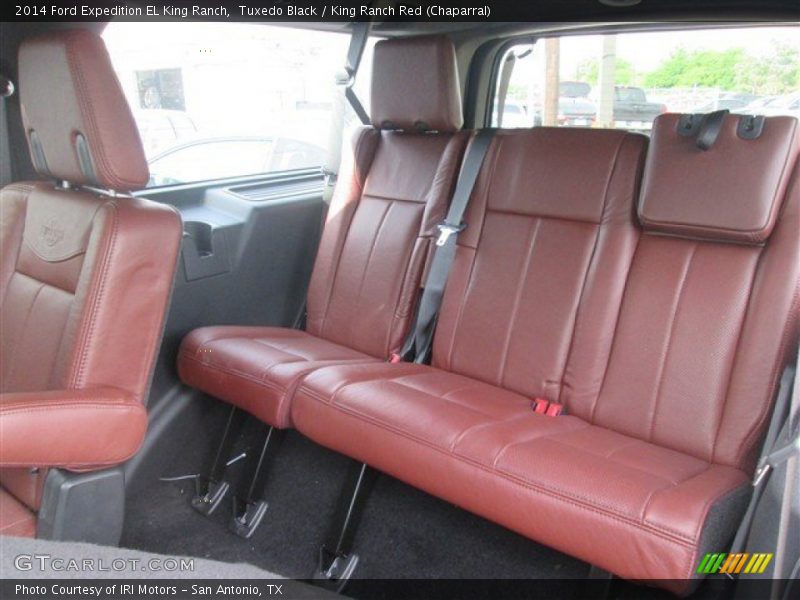 Tuxedo Black / King Ranch Red (Chaparral) 2014 Ford Expedition EL King Ranch