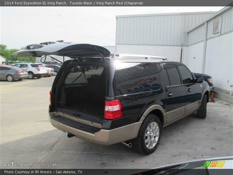 Tuxedo Black / King Ranch Red (Chaparral) 2014 Ford Expedition EL King Ranch