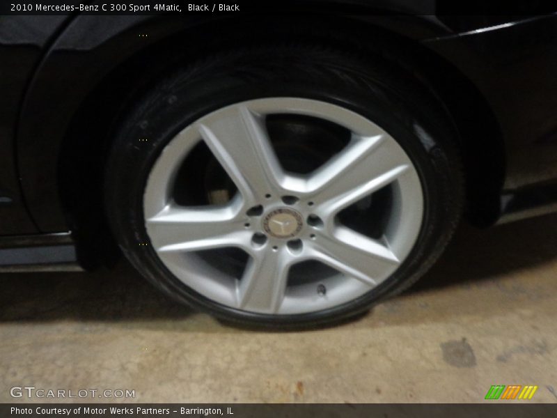 Black / Black 2010 Mercedes-Benz C 300 Sport 4Matic