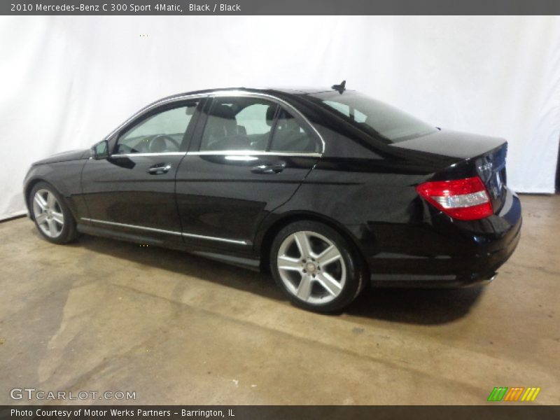 Black / Black 2010 Mercedes-Benz C 300 Sport 4Matic