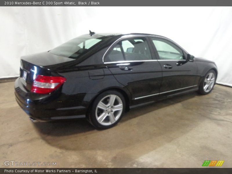 Black / Black 2010 Mercedes-Benz C 300 Sport 4Matic