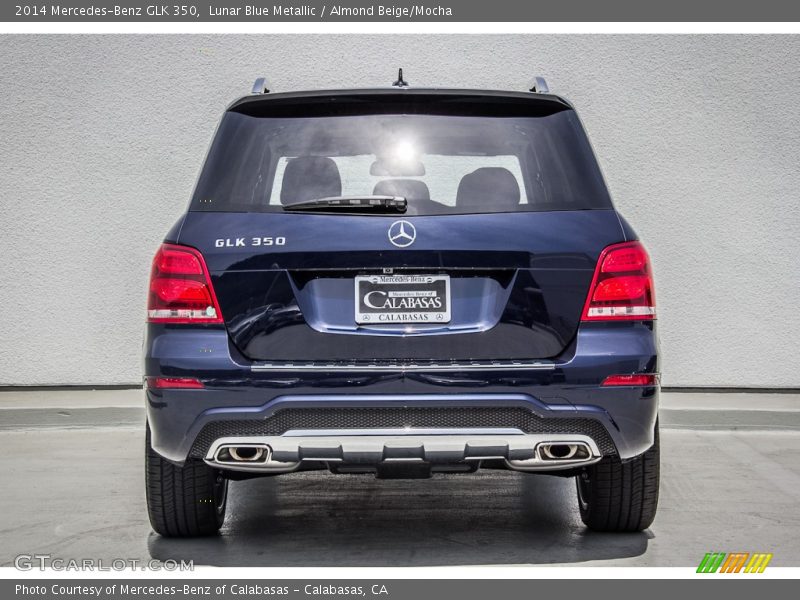 Lunar Blue Metallic / Almond Beige/Mocha 2014 Mercedes-Benz GLK 350