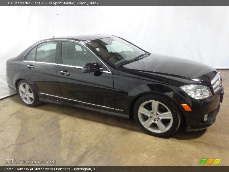 Black / Black 2010 Mercedes-Benz C 300 Sport 4Matic