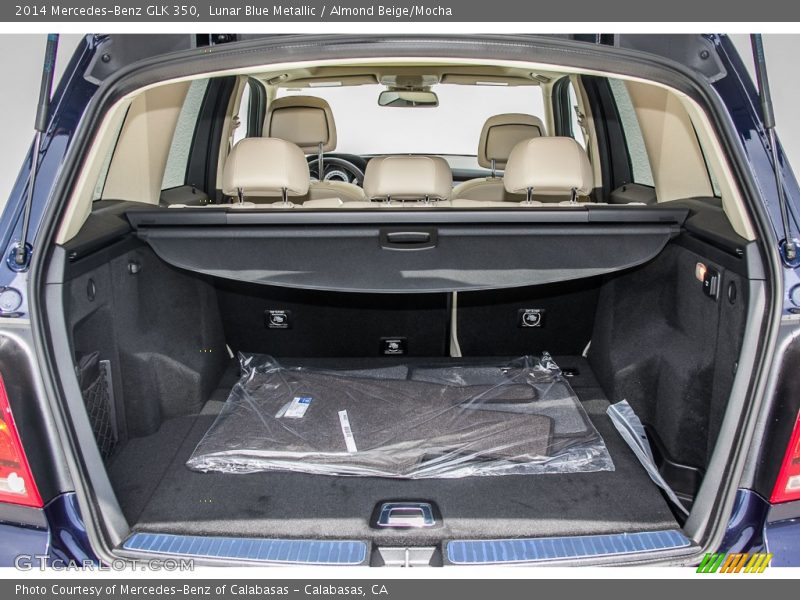 Lunar Blue Metallic / Almond Beige/Mocha 2014 Mercedes-Benz GLK 350