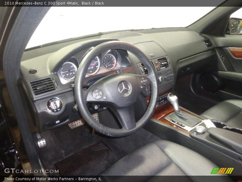 Black / Black 2010 Mercedes-Benz C 300 Sport 4Matic