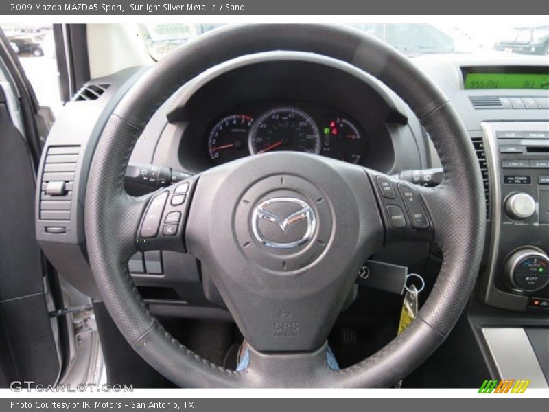 Sunlight Silver Metallic / Sand 2009 Mazda MAZDA5 Sport