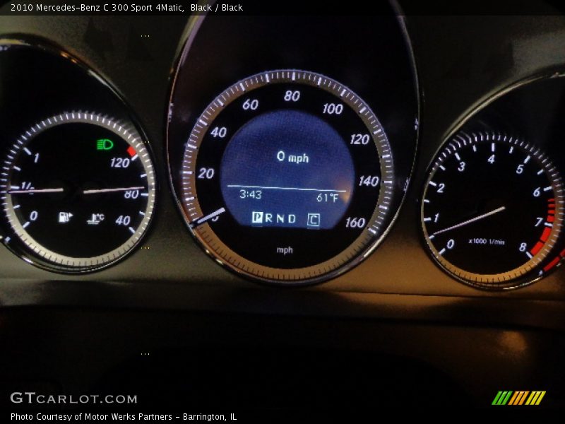 Black / Black 2010 Mercedes-Benz C 300 Sport 4Matic