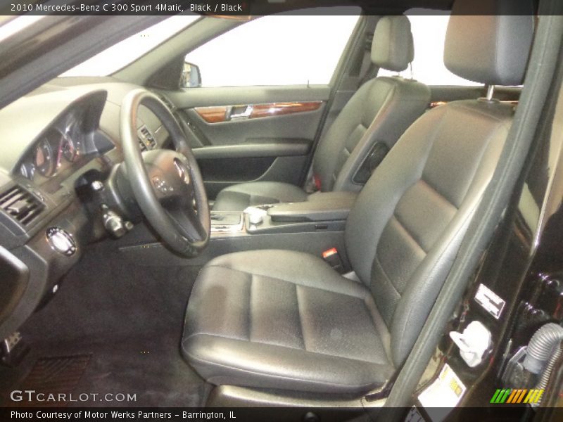 Black / Black 2010 Mercedes-Benz C 300 Sport 4Matic