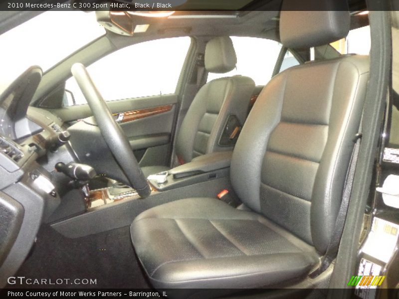 Black / Black 2010 Mercedes-Benz C 300 Sport 4Matic