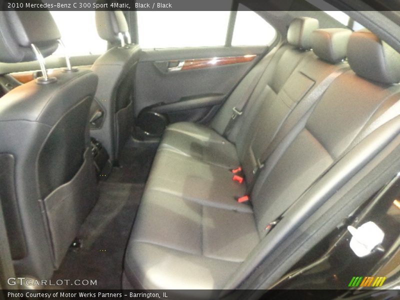 Black / Black 2010 Mercedes-Benz C 300 Sport 4Matic