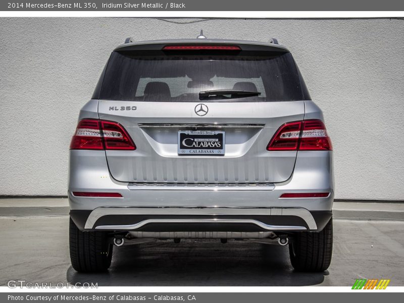 Iridium Silver Metallic / Black 2014 Mercedes-Benz ML 350
