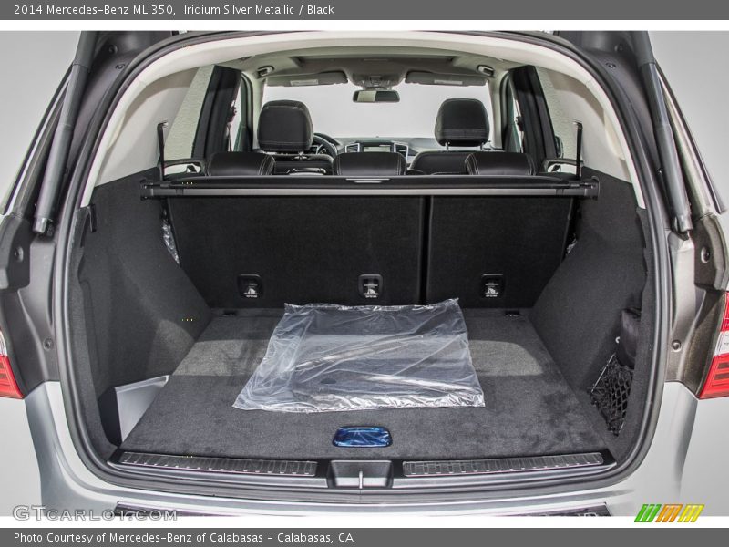 Iridium Silver Metallic / Black 2014 Mercedes-Benz ML 350