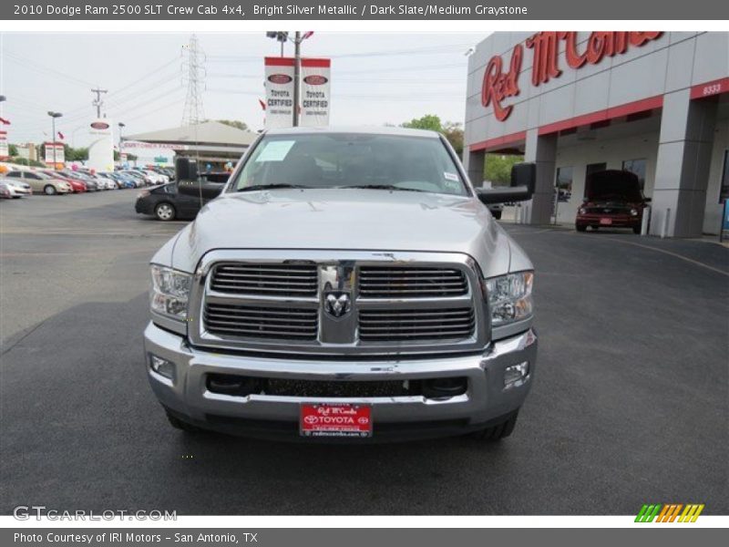 Bright Silver Metallic / Dark Slate/Medium Graystone 2010 Dodge Ram 2500 SLT Crew Cab 4x4
