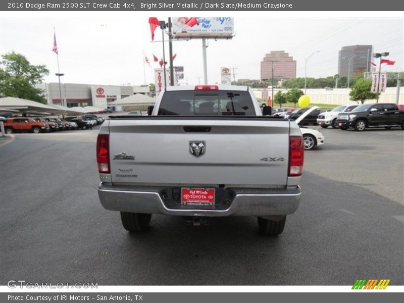 Bright Silver Metallic / Dark Slate/Medium Graystone 2010 Dodge Ram 2500 SLT Crew Cab 4x4