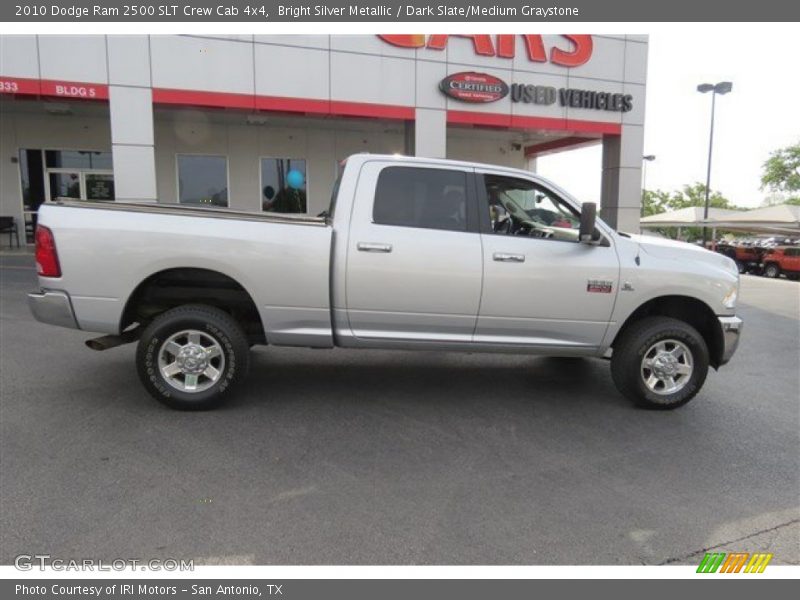 Bright Silver Metallic / Dark Slate/Medium Graystone 2010 Dodge Ram 2500 SLT Crew Cab 4x4