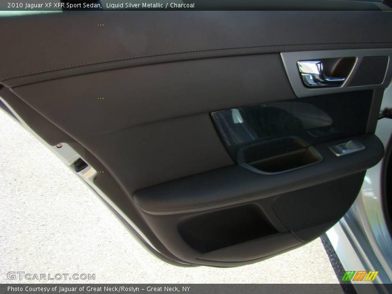 Liquid Silver Metallic / Charcoal 2010 Jaguar XF XFR Sport Sedan