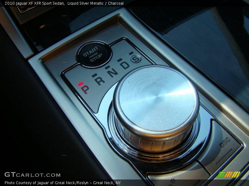 Liquid Silver Metallic / Charcoal 2010 Jaguar XF XFR Sport Sedan