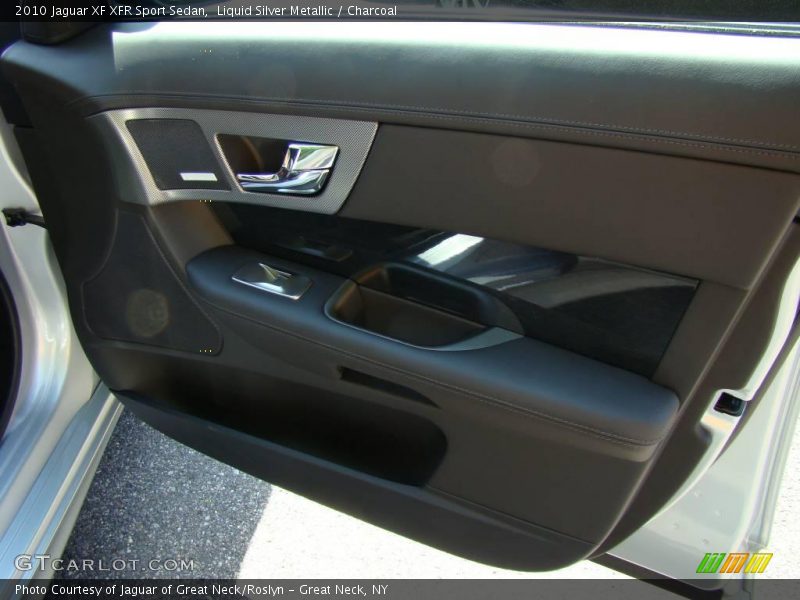 Liquid Silver Metallic / Charcoal 2010 Jaguar XF XFR Sport Sedan