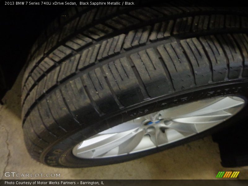Black Sapphire Metallic / Black 2013 BMW 7 Series 740Li xDrive Sedan