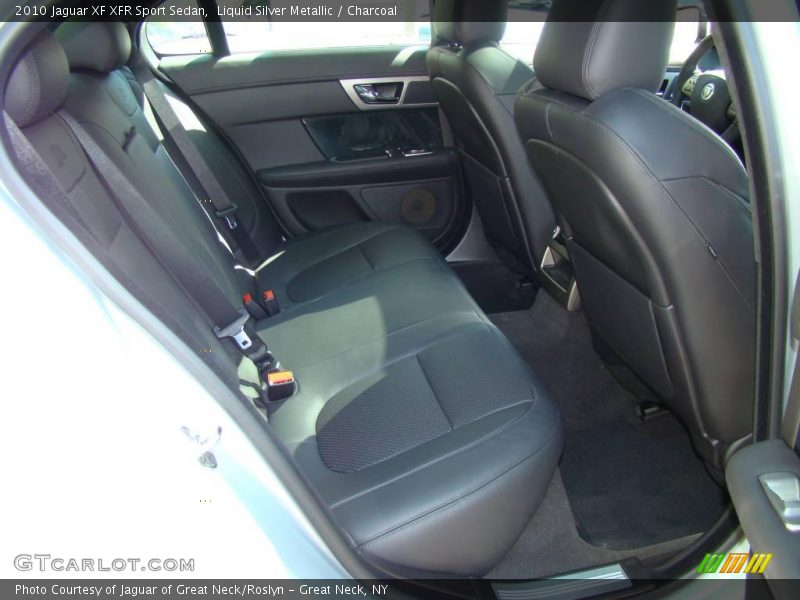 Liquid Silver Metallic / Charcoal 2010 Jaguar XF XFR Sport Sedan