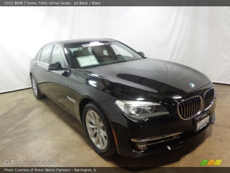 Jet Black / Black 2013 BMW 7 Series 740Li xDrive Sedan