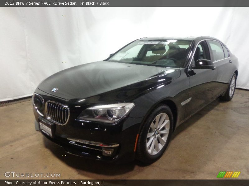 Jet Black / Black 2013 BMW 7 Series 740Li xDrive Sedan