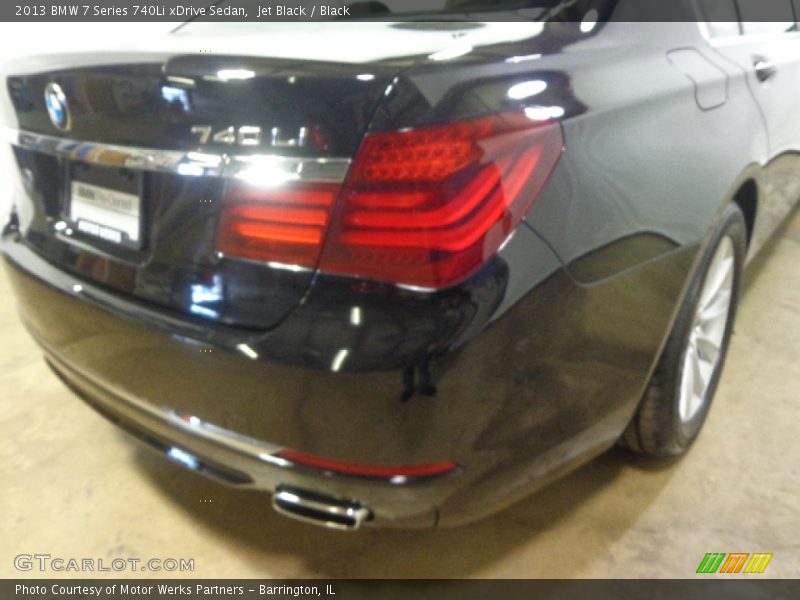 Jet Black / Black 2013 BMW 7 Series 740Li xDrive Sedan