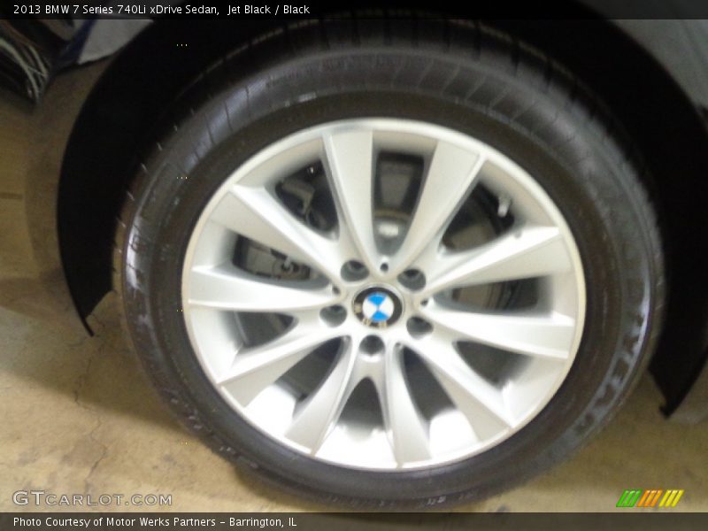 Jet Black / Black 2013 BMW 7 Series 740Li xDrive Sedan
