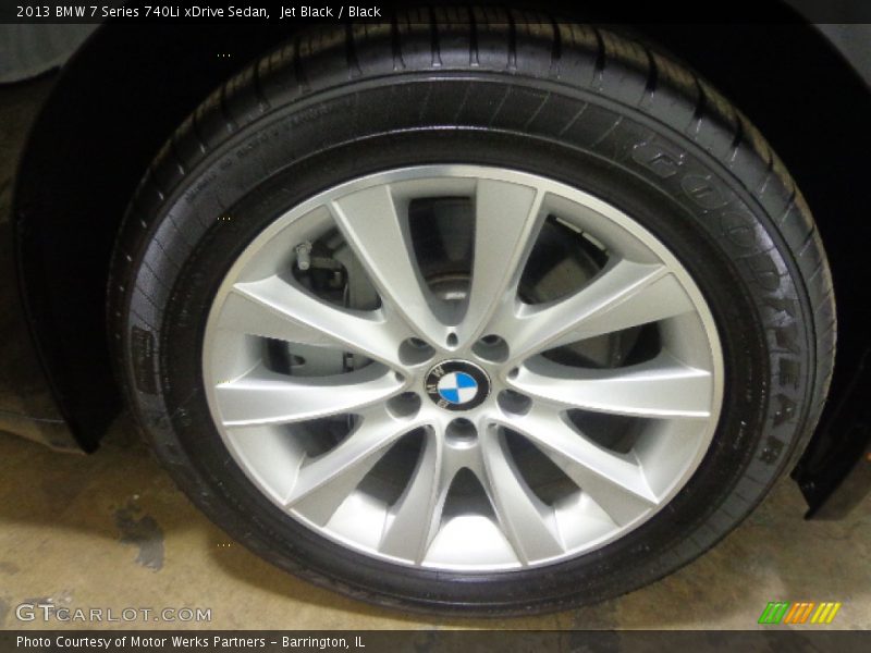 Jet Black / Black 2013 BMW 7 Series 740Li xDrive Sedan