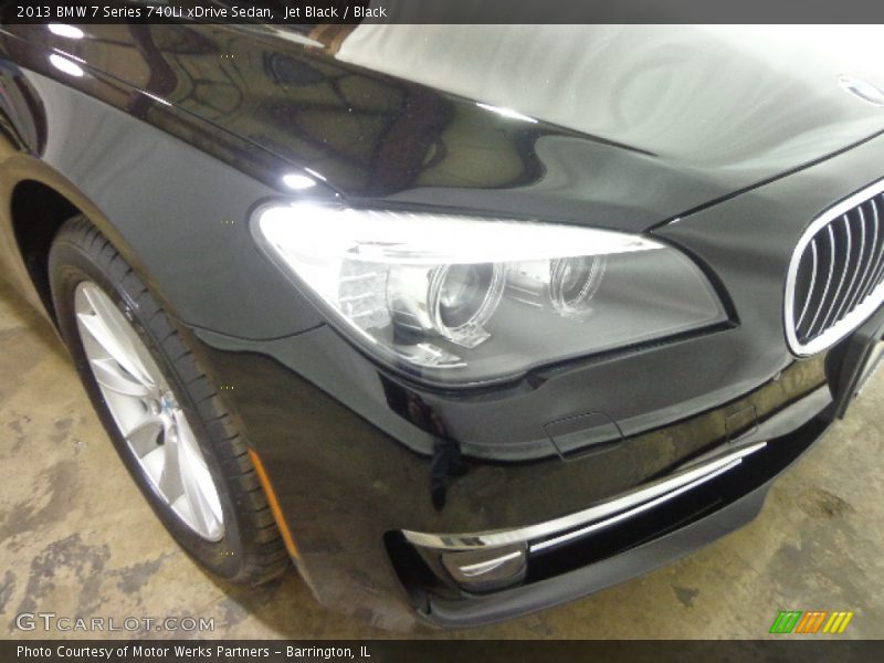 Jet Black / Black 2013 BMW 7 Series 740Li xDrive Sedan