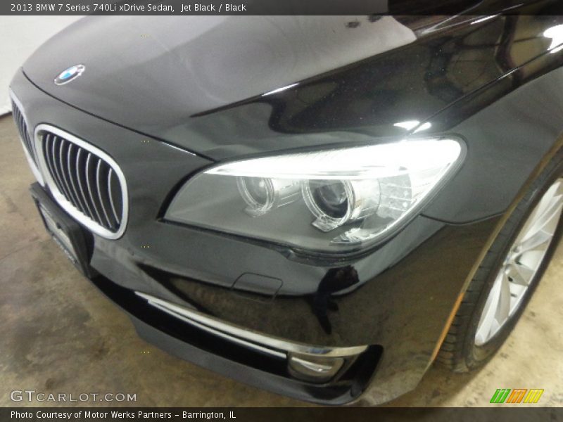 Jet Black / Black 2013 BMW 7 Series 740Li xDrive Sedan