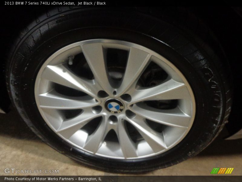 Jet Black / Black 2013 BMW 7 Series 740Li xDrive Sedan