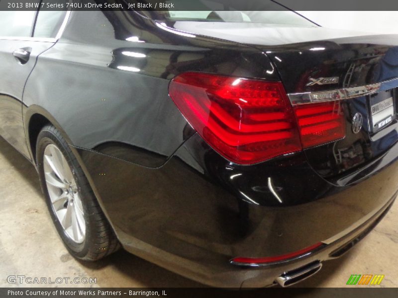 Jet Black / Black 2013 BMW 7 Series 740Li xDrive Sedan