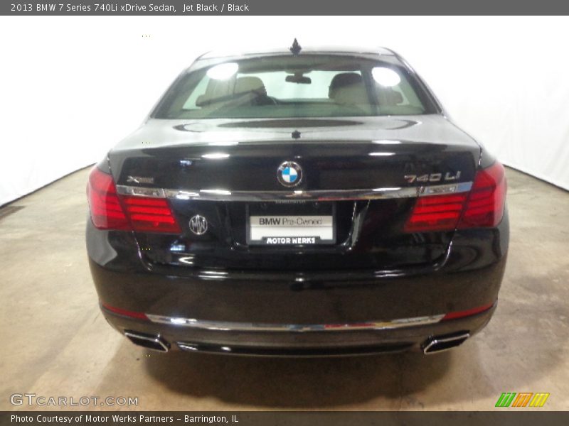 Jet Black / Black 2013 BMW 7 Series 740Li xDrive Sedan