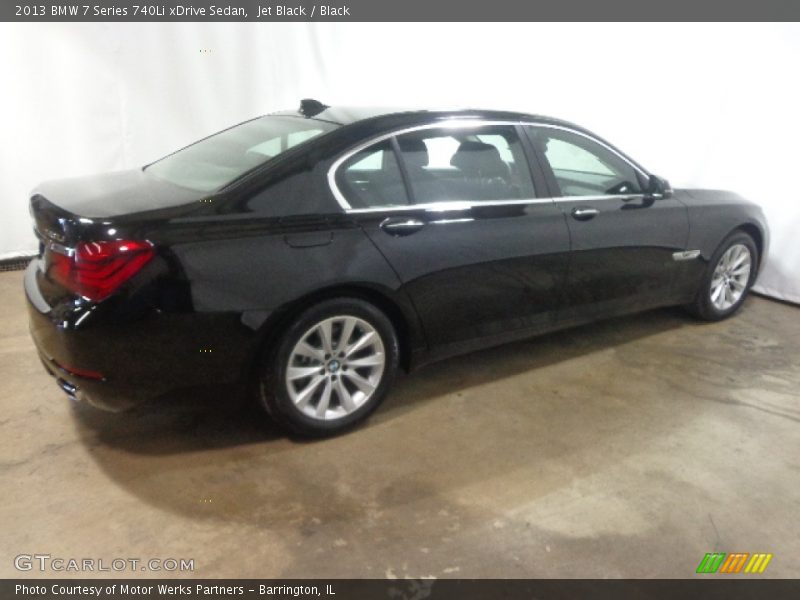 Jet Black / Black 2013 BMW 7 Series 740Li xDrive Sedan