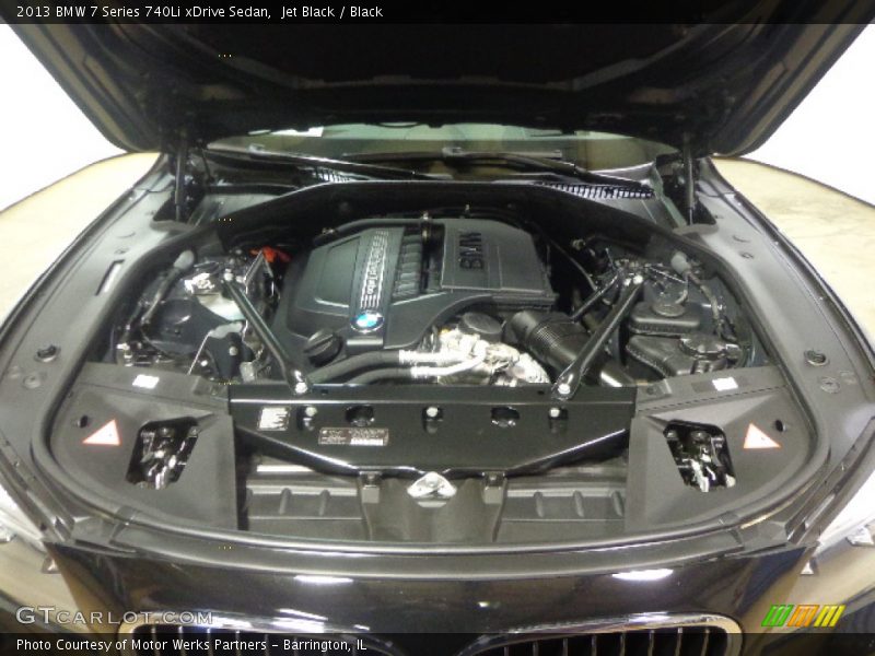 Jet Black / Black 2013 BMW 7 Series 740Li xDrive Sedan